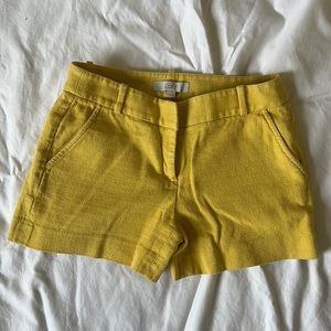 Sunny Yellow LOFT Shorts